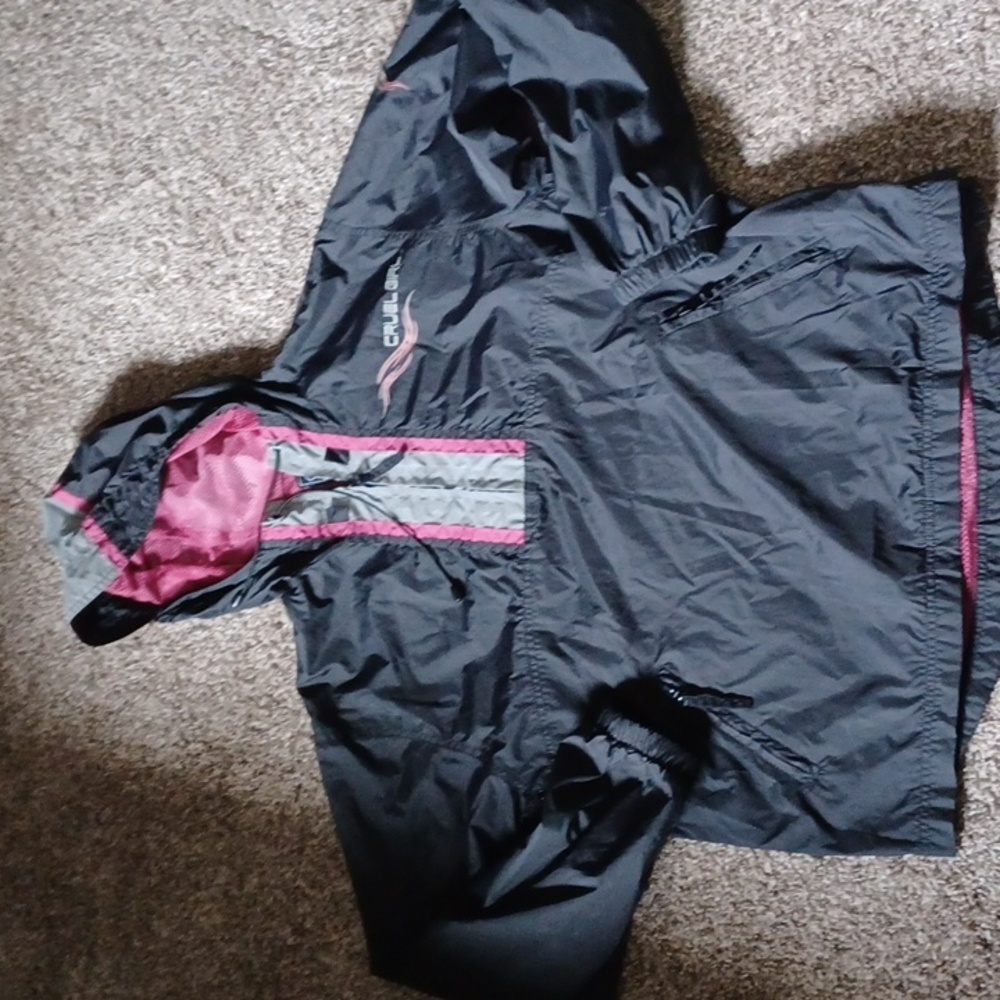 Cruel Girl Nylon Hooded Jacket~Size Large